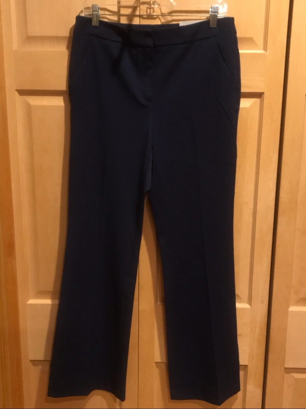 New Chico's Dark Navy Trouser Dress Pants